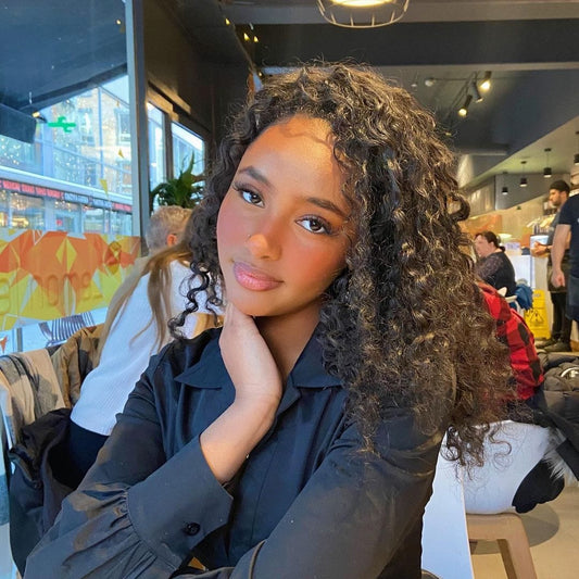 4x4 Lace Front Human Hair Clousre Wigs Deep Wave -p - wigirlhair