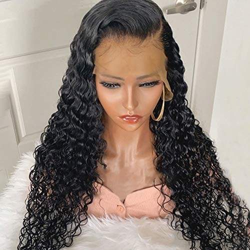 13x6 Lace Front Human Hair Wigs pre plucked Deep Wave Long Wig - wigirlhair