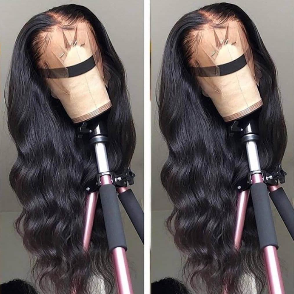 13x6 Lace Front Human Hair Wigs pre plucked Body Wave Long Wig - wigirlhair