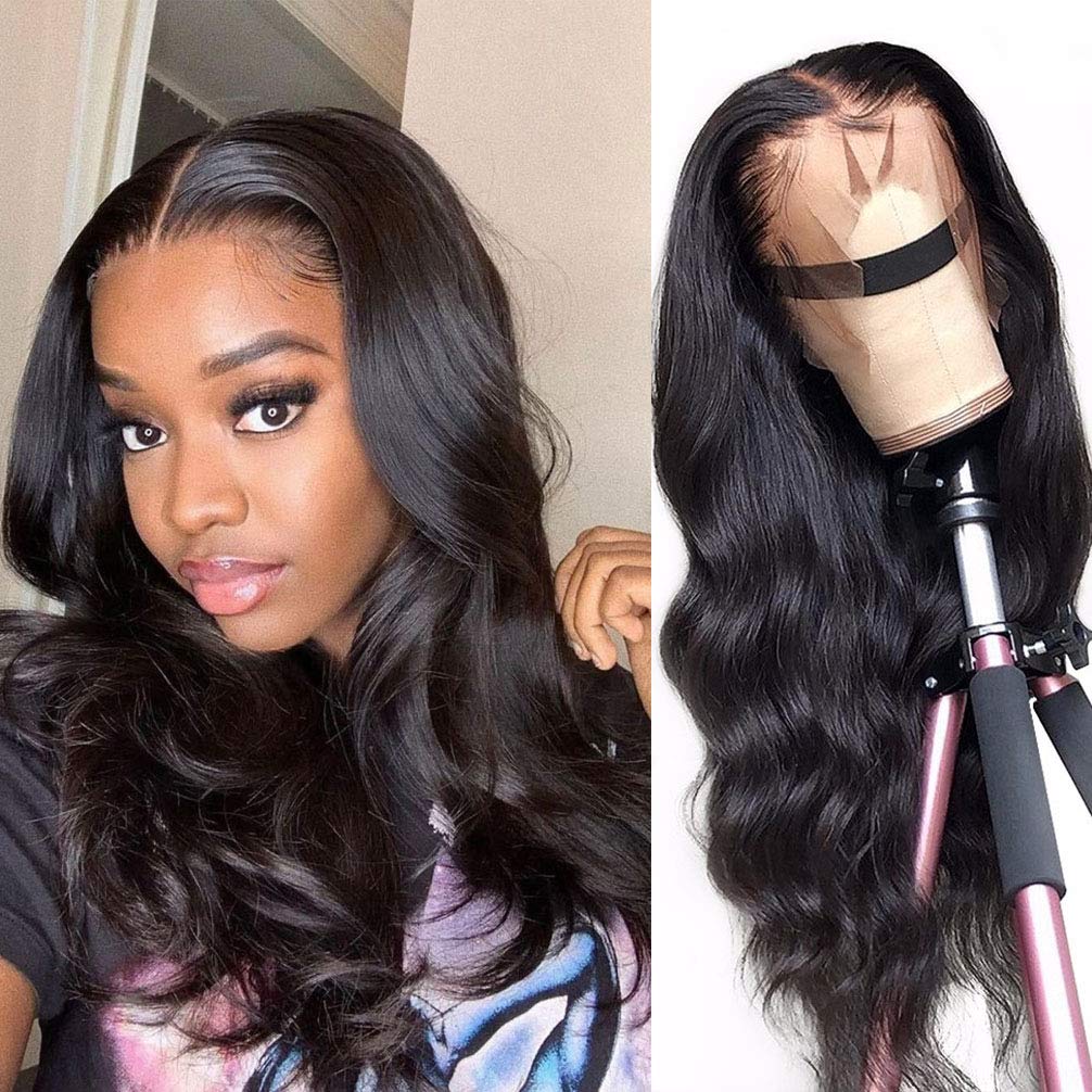 180% Body Wave 360 Lace Frontal Wigs Pre-plucked Human Hair Wig-wigirlhair