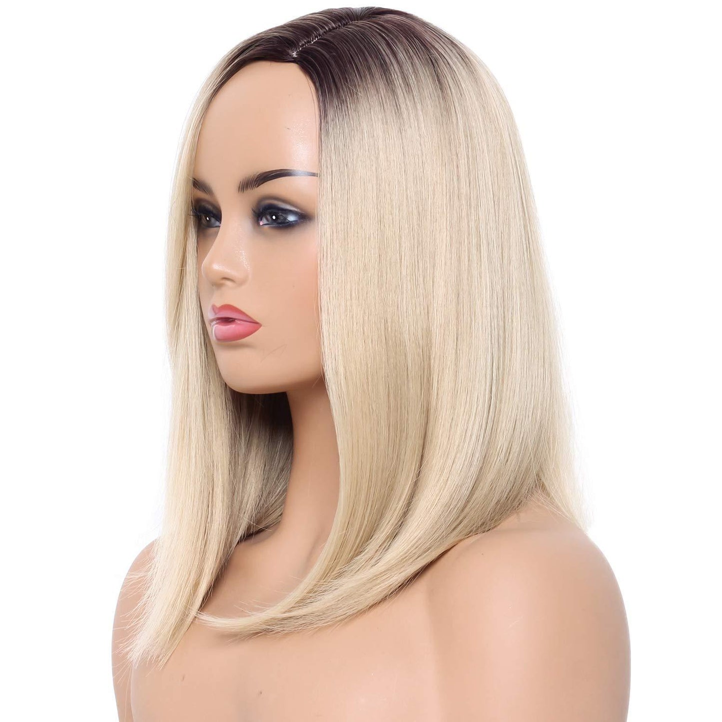 1B/613 Blonde Lace Wig Virgin Human Hair Bob wig - wigirlhair
