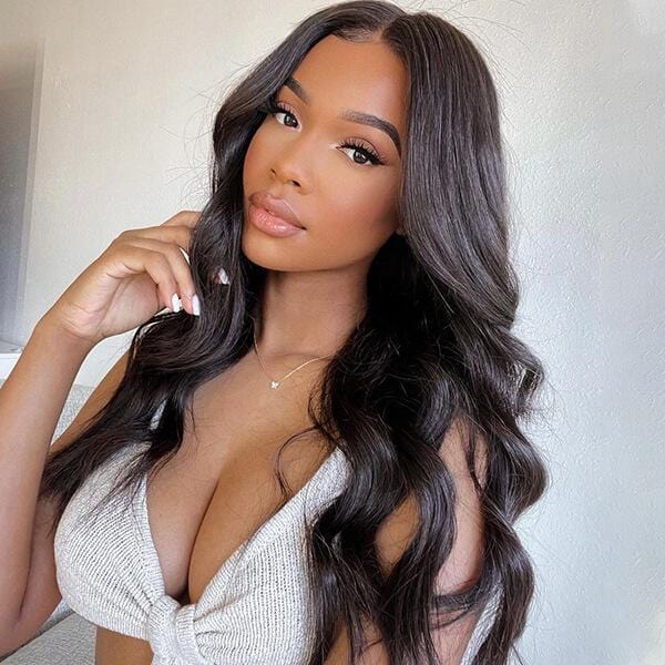 150% Body Wave Lace Front Human Hair Wigs Pre-plucked with Baby Hair Lace Wigs-wigirlhair