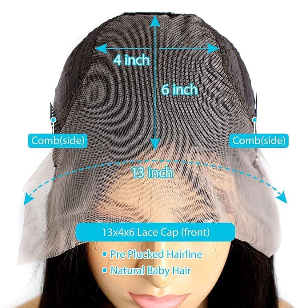 150% 13X6 HD Transparent Lace Wig Virgin Human hair Body Wave-wigirlhair