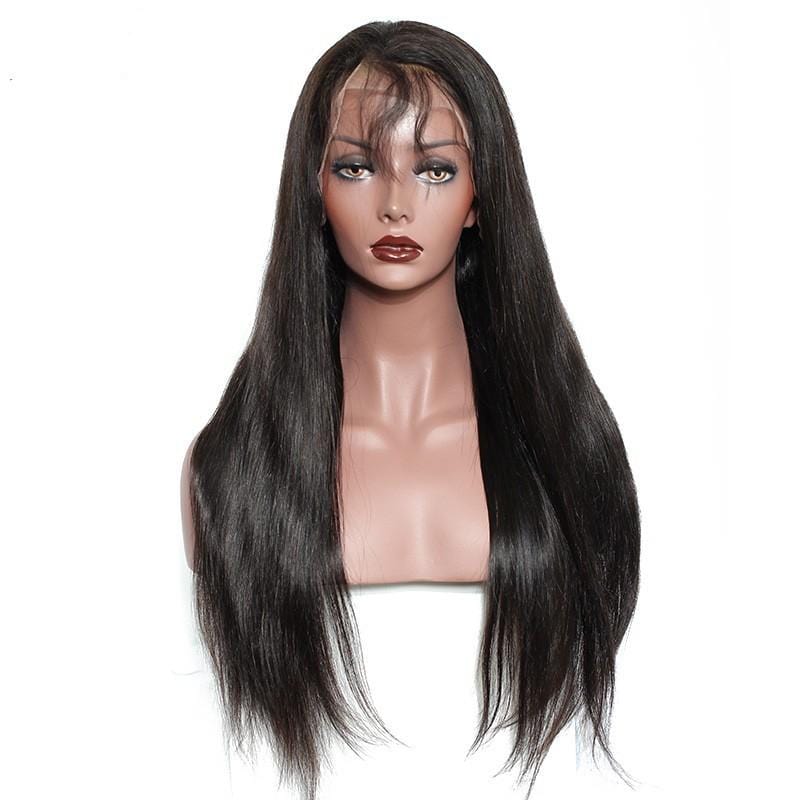 250% Straight Lace Front Human Hair Wigs Pre-plucked with Baby Hair Lace Wigs-wigirlhair