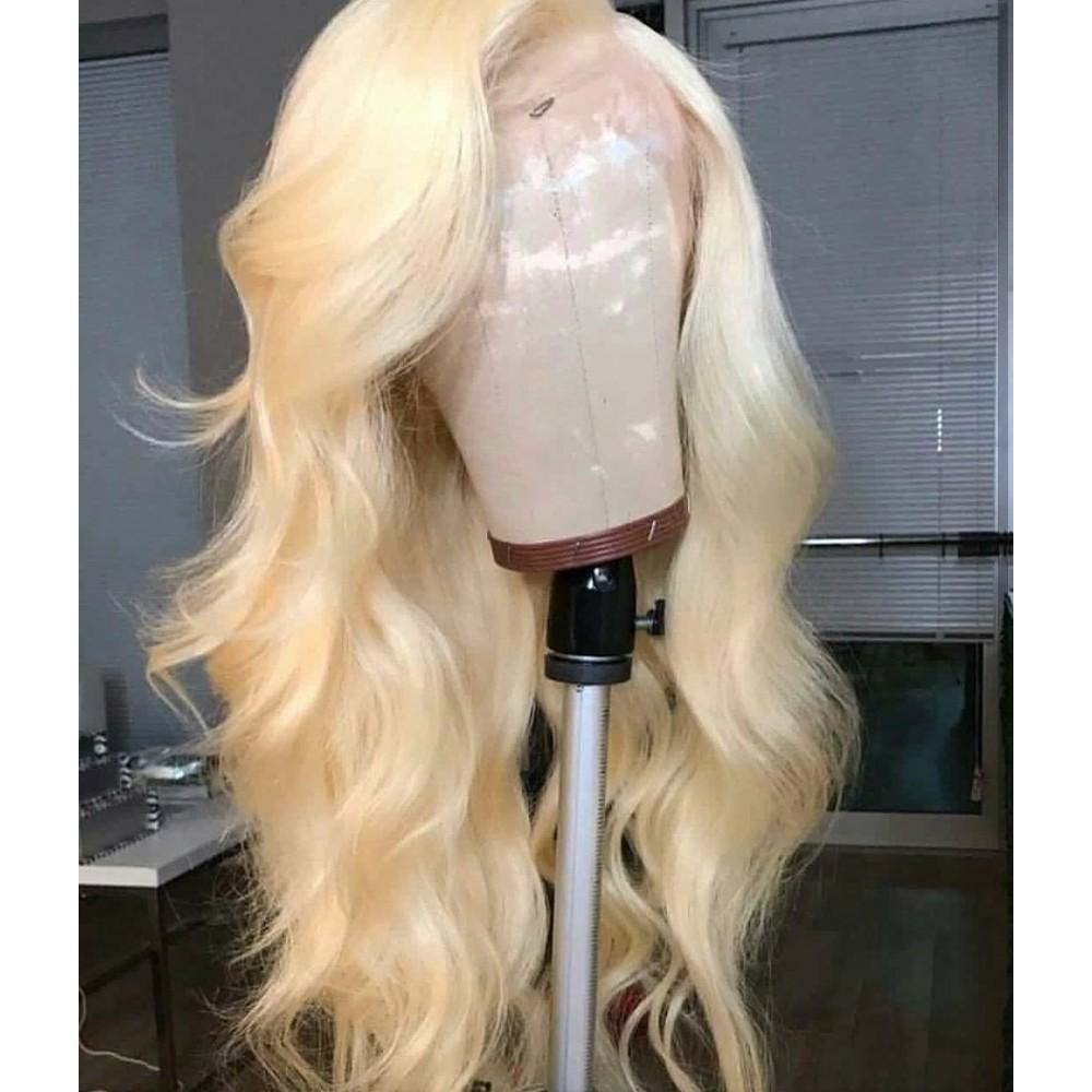 Lace Front Wig Long Wavy Hair 613 Blonde Lace Wig-wigirlhair