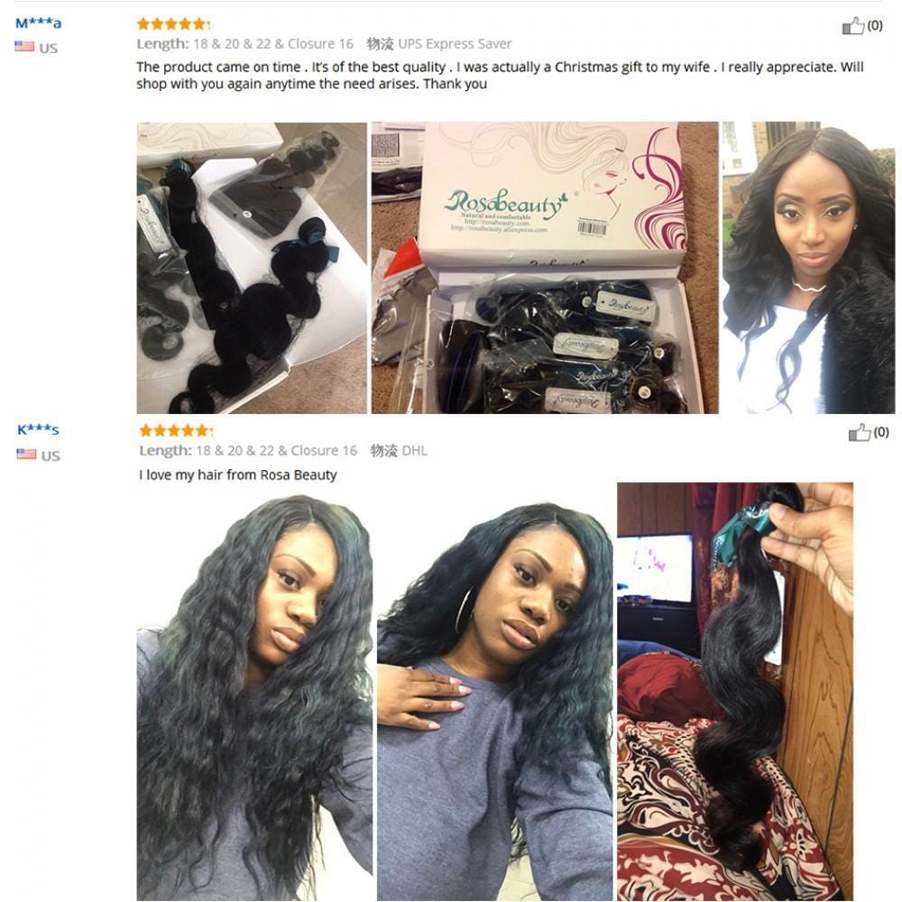7A Hair Weave Indian Hair Body Wave