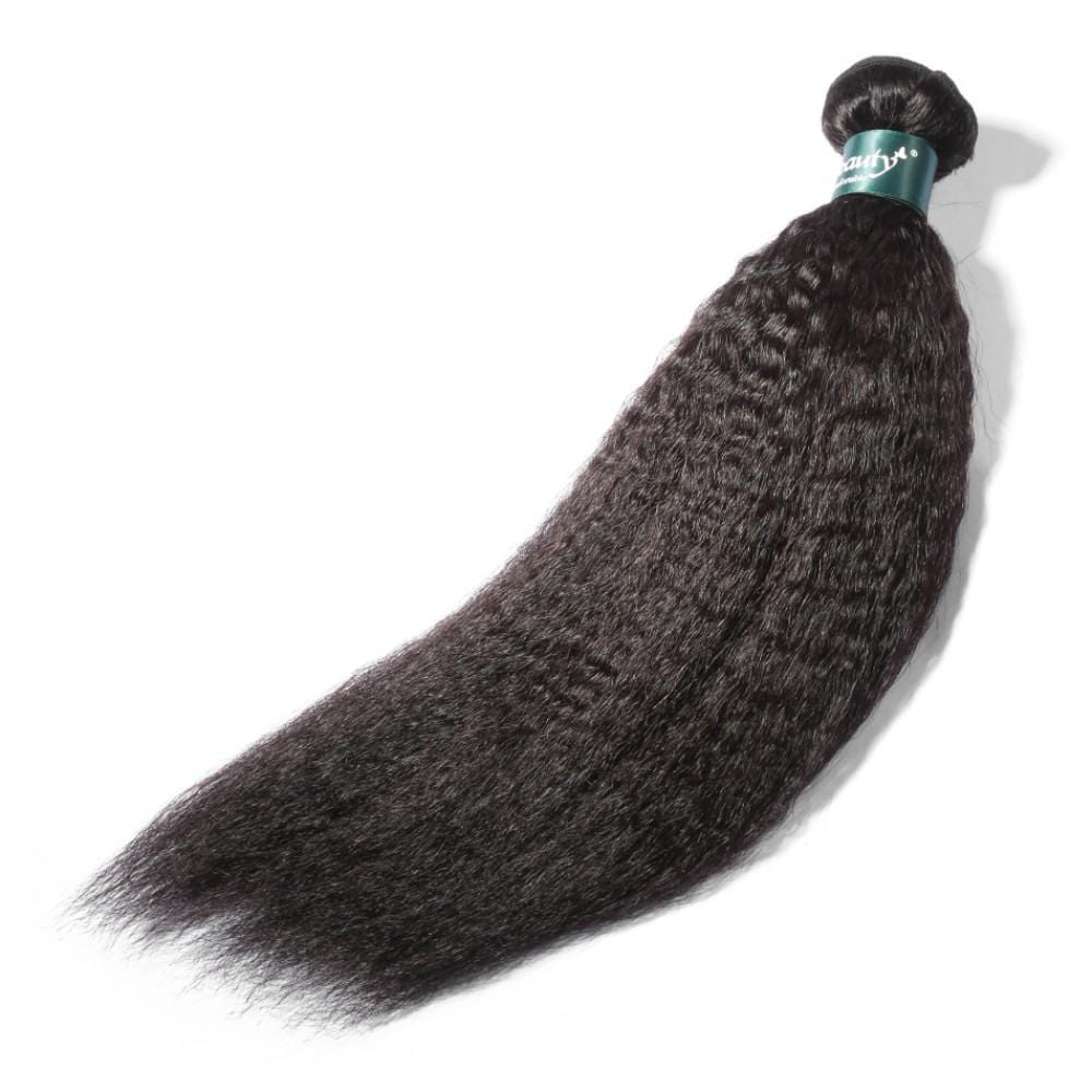 7A Hair Weave Peruvian Hair Kinky Straight