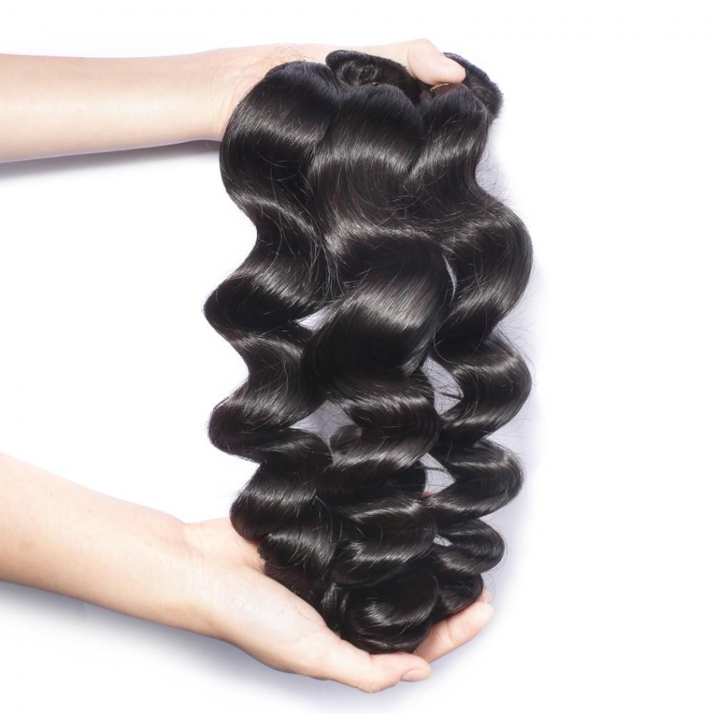 7A Hair Weave Brazilian Hair Loose Wave