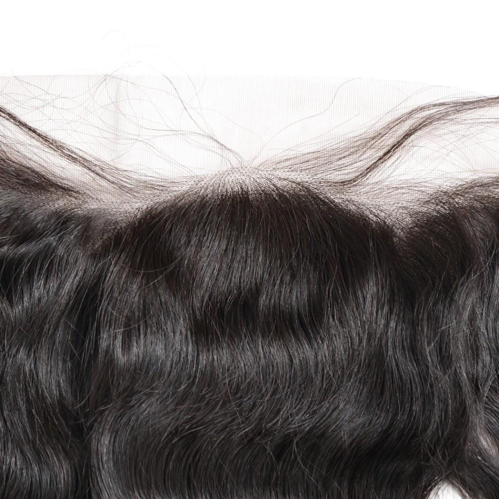 7A 4 Bundles Brazilian Hair With Frontal Body Wave - wigirlhair