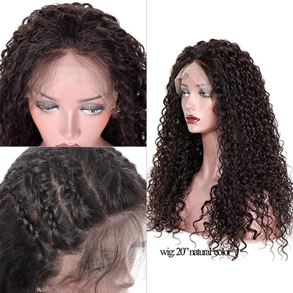 250% Deep Wave 360 Lace Frontal Wigs Pre-plucked Human Hair Wig-wigirlhair