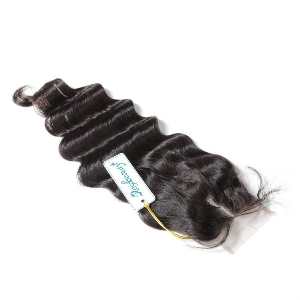 7A 4 Bundles Hair Weave Brazilian Hair With Lace Closure Loose Wave