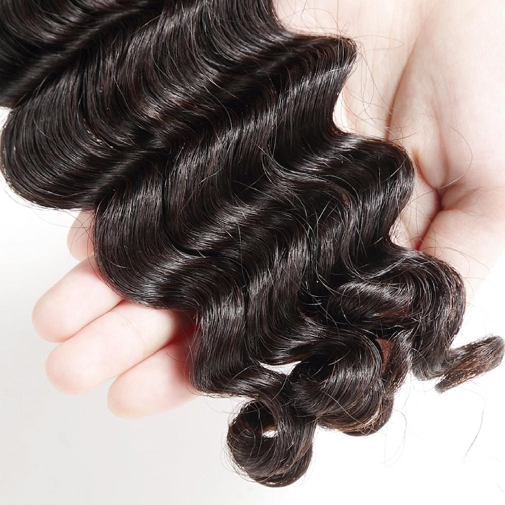 8A Hair Weave Peruvian Hair Loose Curly