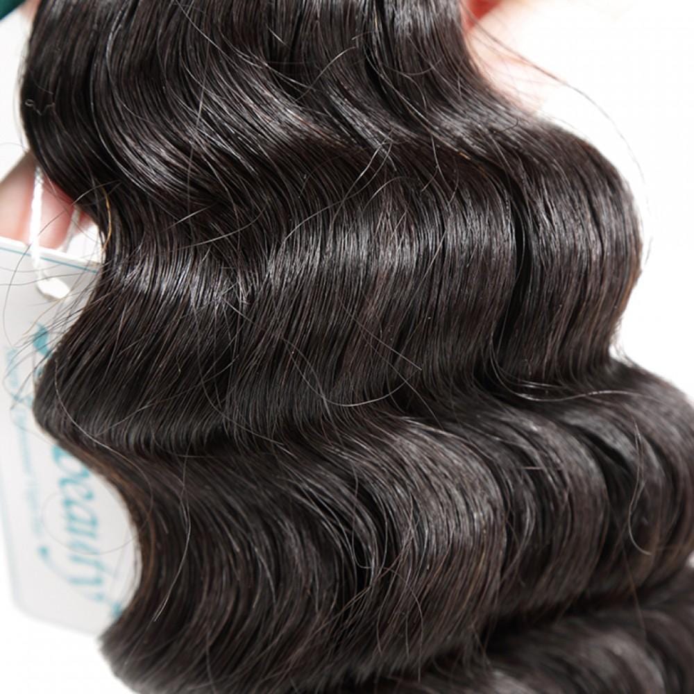 8A Hair Weave Peruvian Hair Loose Curly