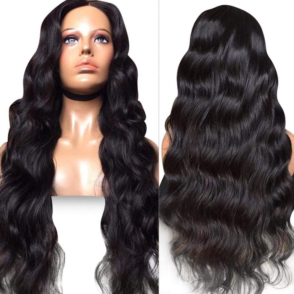 200% Body Wave Lace Front Human Hair Wigs Pre-plucked with Baby Hair Lace Wigs-wigirlhair