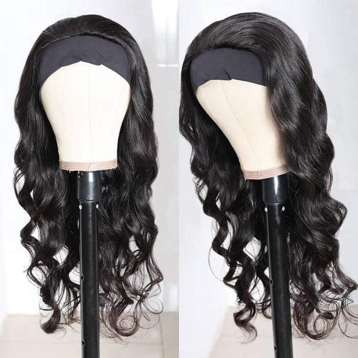 Body Wave Headband Wig Virgin Human Hair-wigirlhair