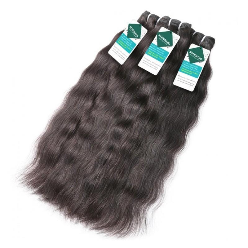 Raw Indian Hair Weave Hair Natrual Straight Wavy - wigirlhair