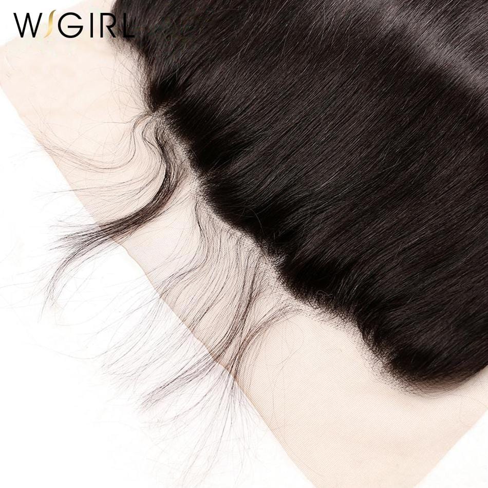 7A 4 Bundles Brazilian Hair With 13×6 Frontal Straight - wigirlhair