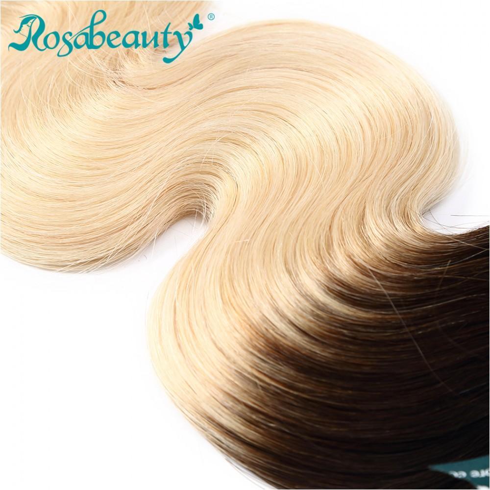 8A #T1B/613  Body Wave Hair Bundles 3:7